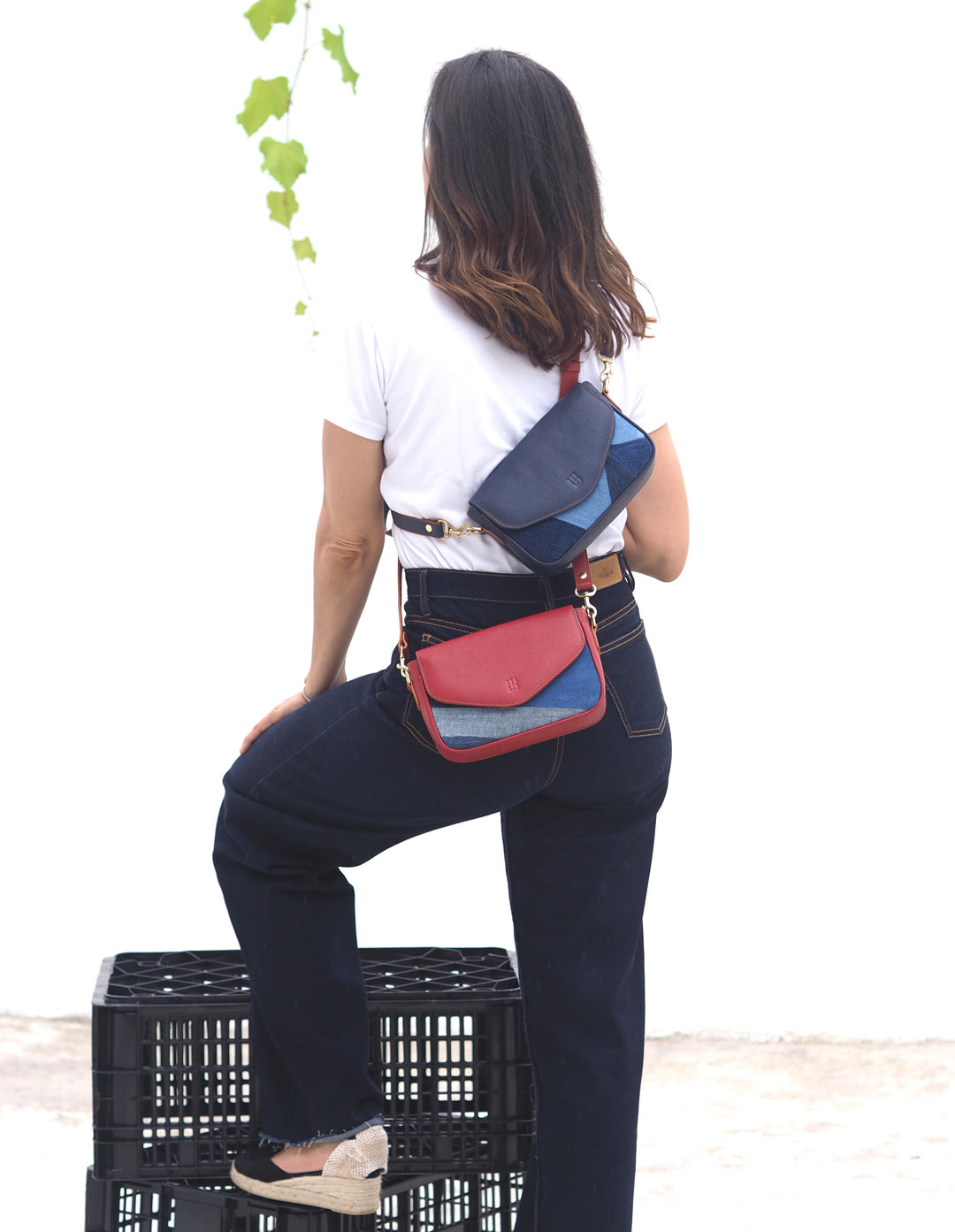 Bolso Julia Rosacandela x Milée rojo