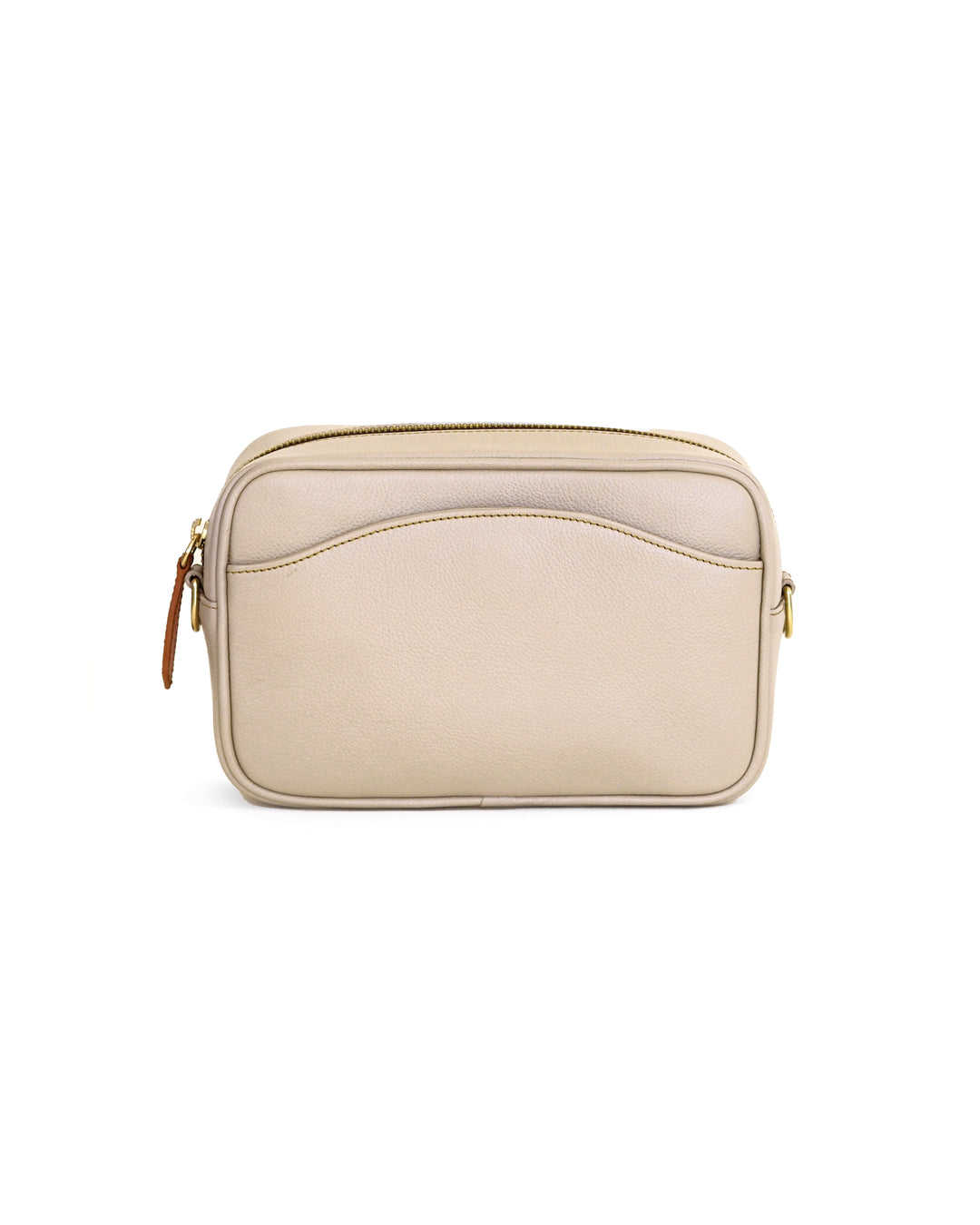 Paola Icon Camera — Bolso Bandolero de cuero LT stone