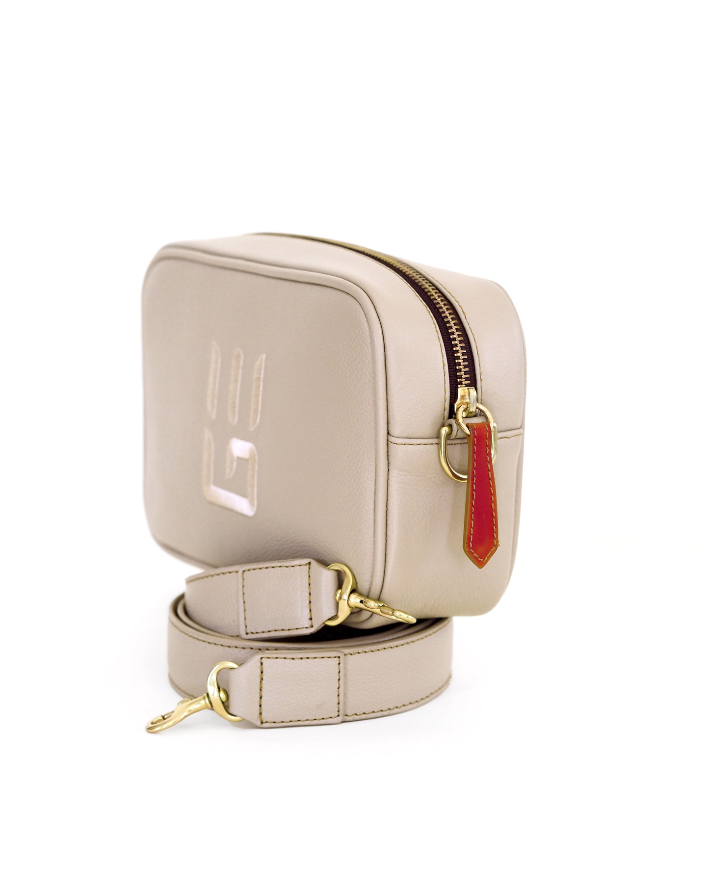 Paola Icon — Leather Crossbody Camera Bag
