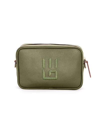 Paola Icon — Leather Crossbody Camera Bag