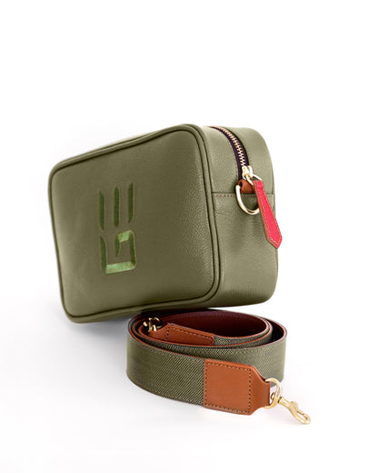 Paola Icon — Leather Crossbody Camera Bag